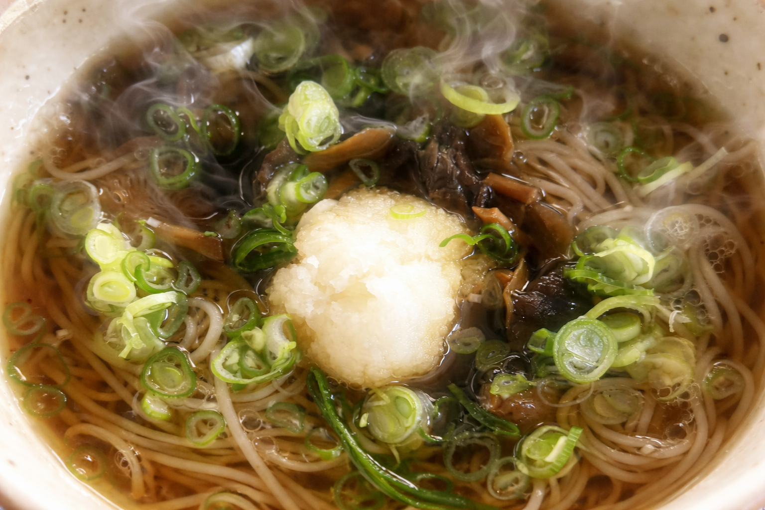 奥飛騨天然きのこそば